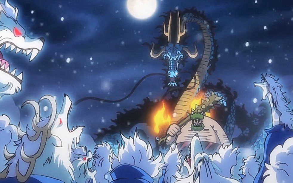 One Piece - País de Wano (892 em diante) Confronto de Dois Dragões! A  Determinação de Momonosuke! - Assista na Crunchyroll