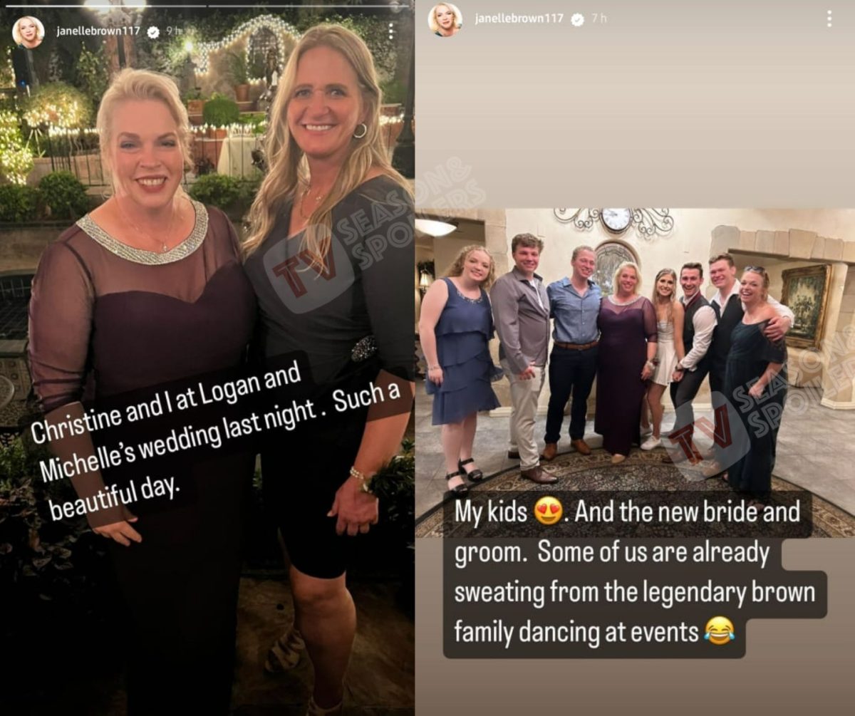 [exclusive] Sister Wives Star Logan Browns Wedding Photos Revealed