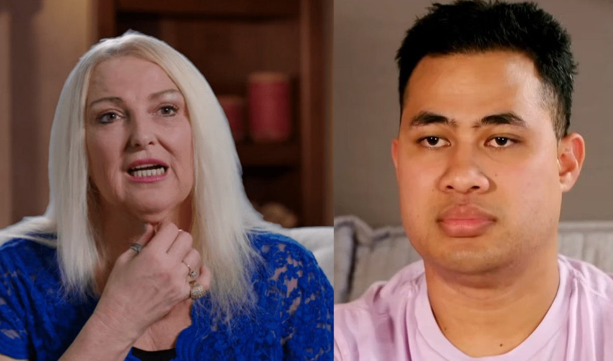 90 Day Fiance Fans Slam Angela For Supporting Asuelu Instead Of Kalani   Asuelu Pulaa And Angela Deem 90 Day Fiance 