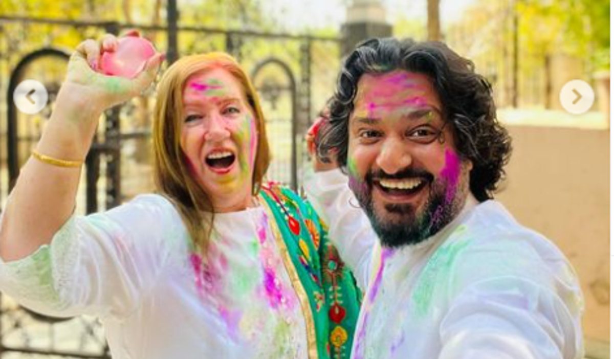 Day Fiance Jenny Sumit Enjoy The Festival Of Colors See Pictures